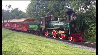 Lilly Belle departs Magic Kingdom's Fantasyland Station