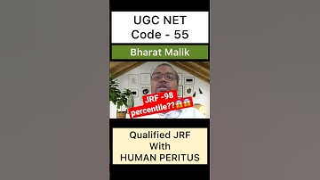 How to target JRF in UGC NET HRM & LW by Bharat Malik