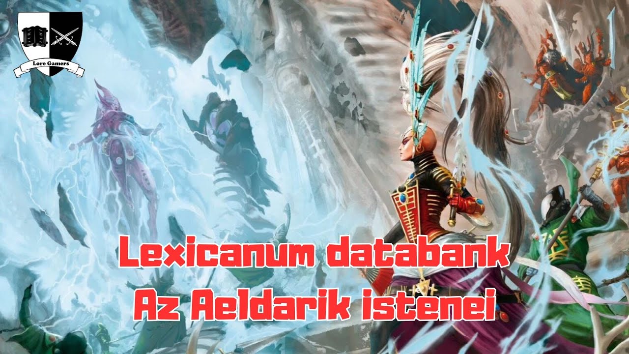 Lexicanum databank: Az Aeldarik Istenei