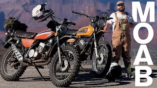 MOAB on 50 year old dirt bikes?! YES