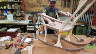 My Rocking Chair Build In the middle of my first rocking chair build, actually my first chair. Just a quick look at what I have been up to.