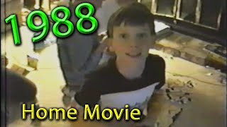 Life In 1988 | My 9th Birthday & Christmas | VHS Home Movies