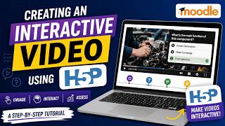 🎥 Creating an Interactive Video Using H5P | Step-by-Step Moodle Tutorial