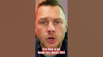 Google Core Update: Do this first! #seo #searchengineoptimization  #googlecoreupdate2024