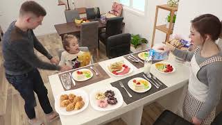 Songmics 2 x Barhocker mit Armlehnen LJB93G & LJB64B