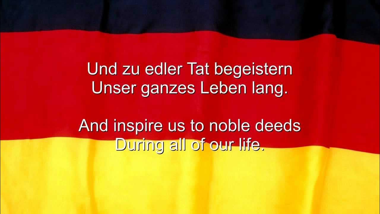 Alles ist ein. Гимн Германии. National Anthem of Germany -. Дойчланд Юбер Аллес. Гимн Германии современный.