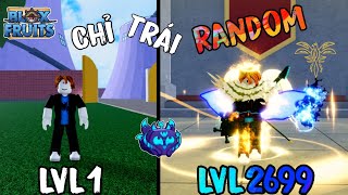 TỪ NOOB ĐẾN MAX LEVEL + V4 NHƯNG TÔI CHỈ SỬ DỤNG TRA...