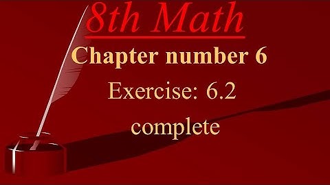 8th Class Math |  Exercise 6.2 | Factorization, Simultaneous Equations
