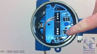 AMETEK Drexelbrook ThePoint Two wire level switch mode selection proceedure