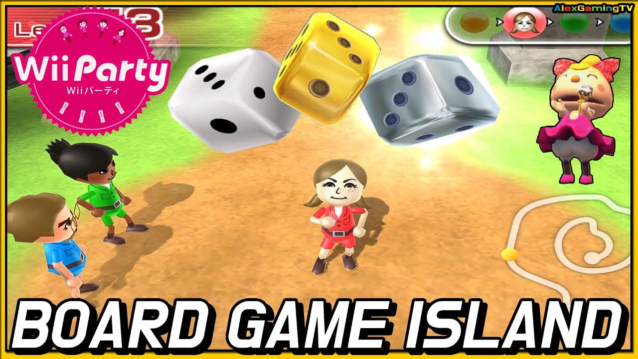 Wii Party Board Game Island Eng Sub Master Com Player Alexgaming Vs Lucia Vs Sakura Vs