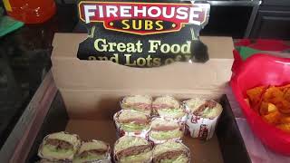 Firehouse Subs Catered Variety Sub Review