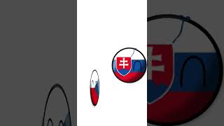 чехия и Словакия им весело (с анимации) #countryballs
