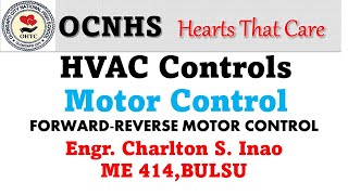 HVAC CONTROLS: FORWARD REVERSE MOTOR CONTROL WITH SAFETY INTERLOCK