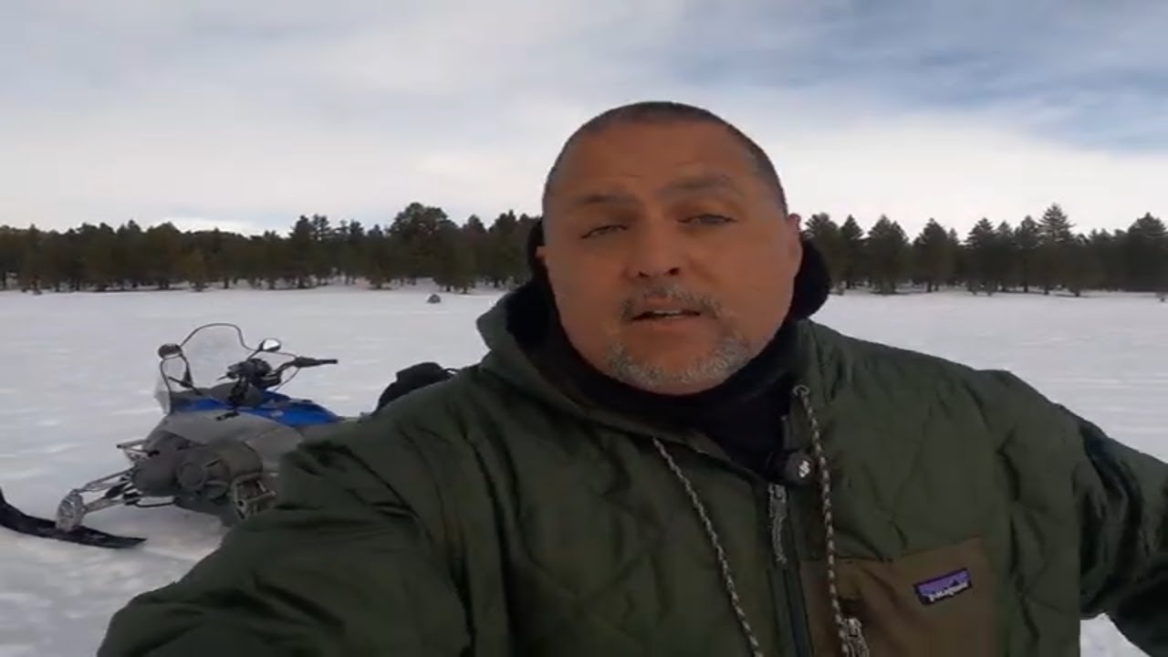 Катание на снегоходах в Маммоте 7 февраля 