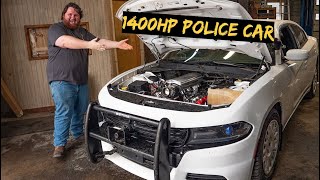 We Fire Up the 1400HP AWD Police Car (ITS ALIVE)