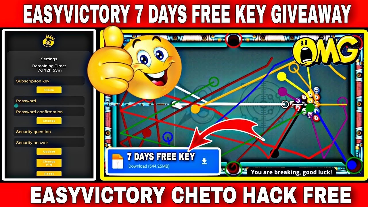 8 Ball Pool EasyVictory Cheto Hack Autoplay Latest Version 100% Working On Android 2026