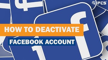 How to deactivate Facebook account easily? | Delete your Facebook account temporarily | Tutorial