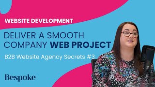 How to deliver a smooth company website project | B2B website agency secrets #3
