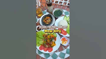 Ăn sáng - ăn trưa - quán cafe ở New City  #angiomytho #chuquanreview #mytho #ansang