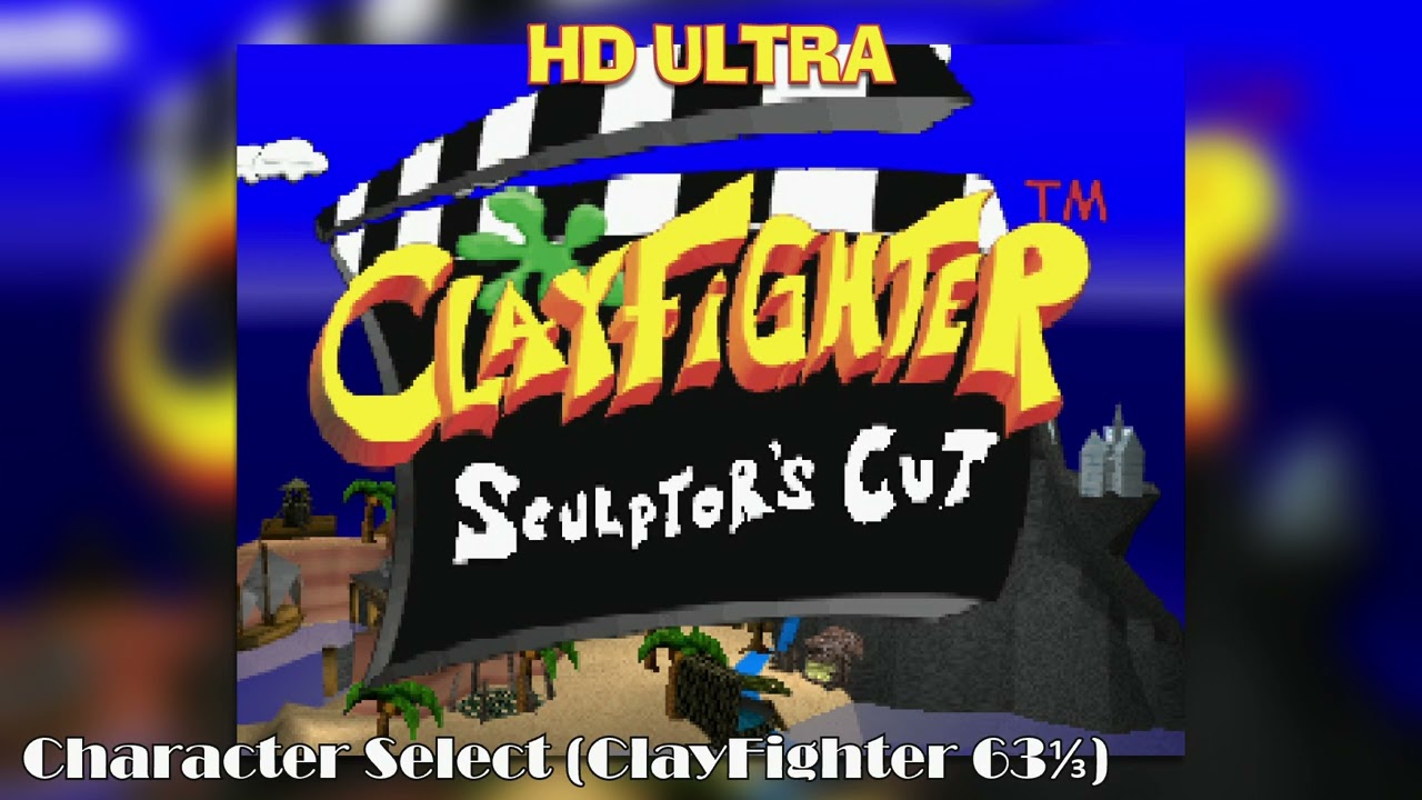 ClayFighter Sculptor’s Cut Character Select (ClayFighter 63⅓) HD