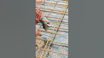 Binding rebar - a good tool to help the work