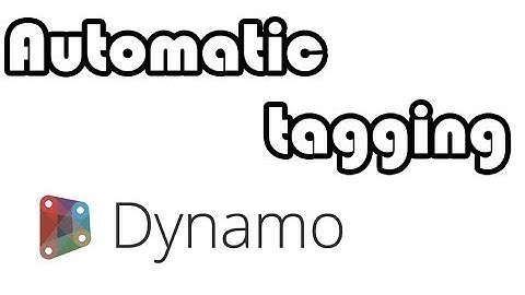 Learn Revit in 5 minutes: Dynamo-automatic tagging #10