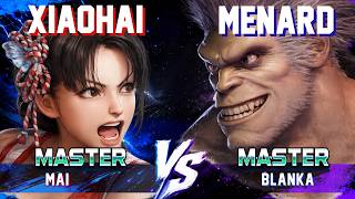 SF6 ◆ XIAOHAI [Mai] vs MENARD [Blanka] ◆ High Level Match