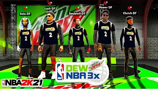 FIRST EVER DF MOUNTAIN DEW ROYALE EVENT! Which DF MEMBER can WIN w/ RANDOMS in MTN DEW on NBA2K21?