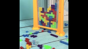 Tetris Game Colorful 3D Puzzle Tangram Math Toys