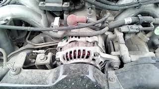 Стук EJ15 на малых оборотах