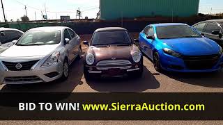 10/24 at 8am - PHX Vehicles & Equip Auction