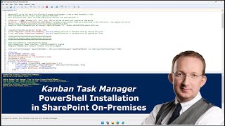 Install  Kanban Task Manager in SharePoint On-Premises with a PowerShell Script.