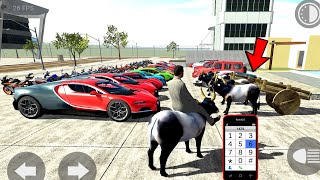 Bullock Cart,Bugatti Chiron,Bull Cheat Codes Indian Bikes Driving 3D Update 74