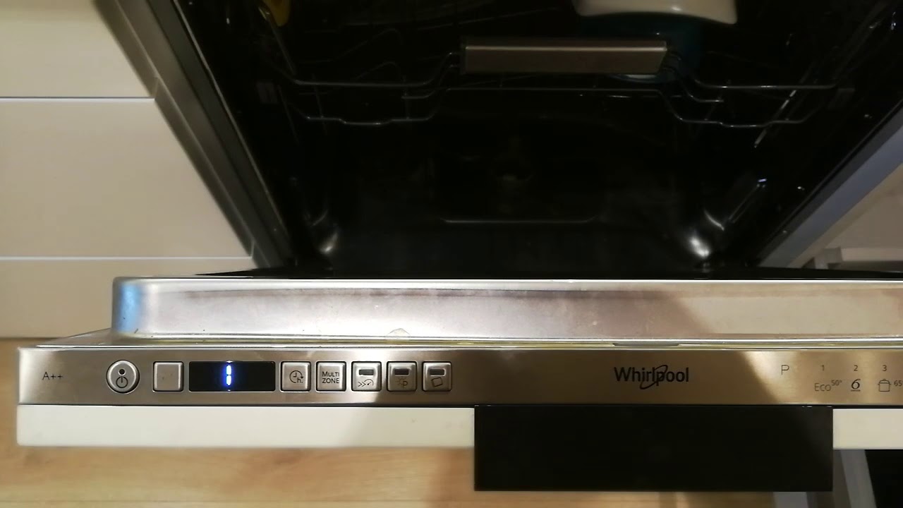 Whirlpool WIO 3T123 PEF - zablokowany program 1 - YouTube