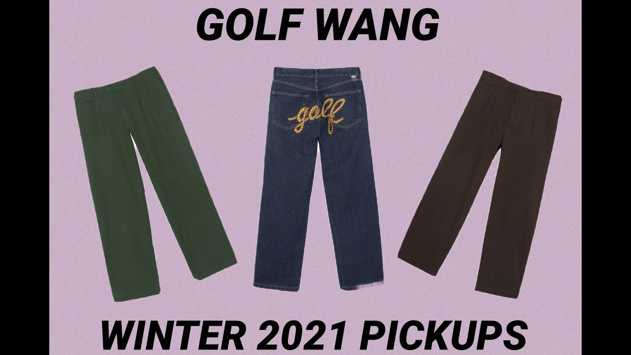 GOLF WANG WINTER 2021 (pants)