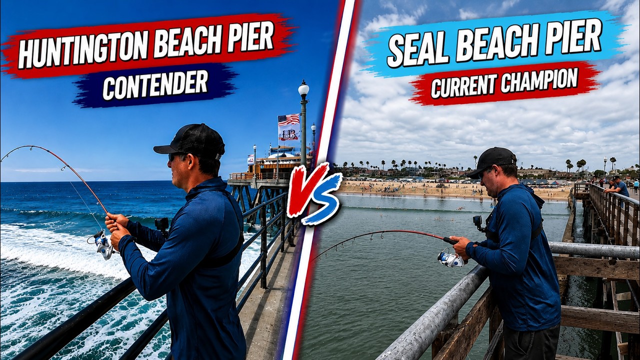 Fishing Two Famous California Piers in One Day | Can Seal Beach Stay the Champion?