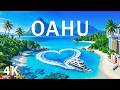 Oahu 4K – Stunning Coastlines, Hidden Coves & Ocean Serenity with Deep House Chill Music