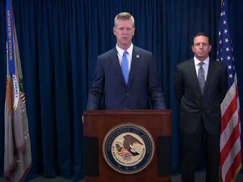 U.S. Attorney Anderson announces charges against Joseph Sullivan for alleged cover-up of Uber hack