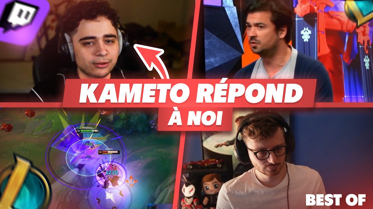 KAMETO RÉPOND AU CLIP DE NOI - Best Of LoL #1492 Réactions