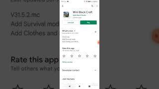 Mini block craft game #very very nice game # download the app now 🔥👍👑 screenshot 1