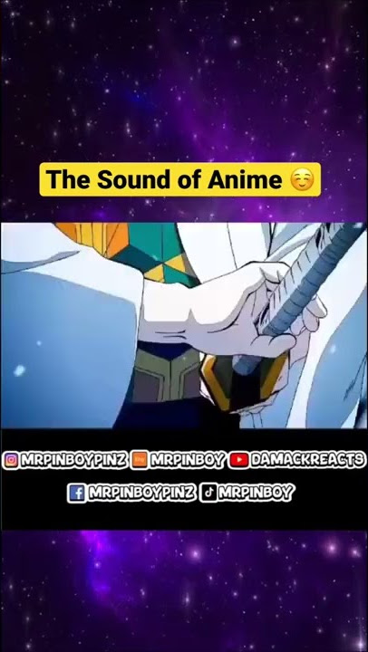 The Sound of Anime ☺️ #shorts