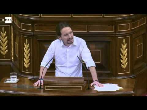 Iglesias arremete contra el PSOE, por su "pasado manchado de cal viva"