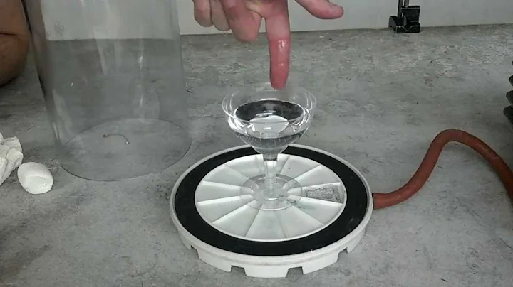 STATES OF MATTER boiling water vacuum