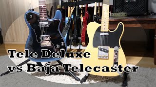 Does It Twang? Fender American Pro Ii Tele Deluxe Vs Baja Tele