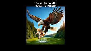 Super Meow_ Eagle’s Encounter #funny #cat #meow #eagles #help