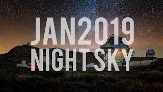 What's in the Night Sky January 2019 #WITNS