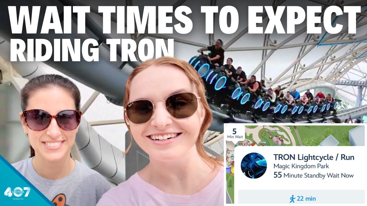 Testing Wait Times for Tron Lightcycle Run Standby Line with a Disney  Travel Agent, Ashley