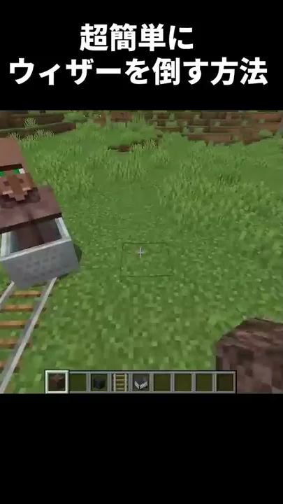 マイクラウィザーの簡単な倒し方