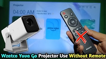 How to use Wzatco Yuva Go Projector without remote | Full Guide in Hindi