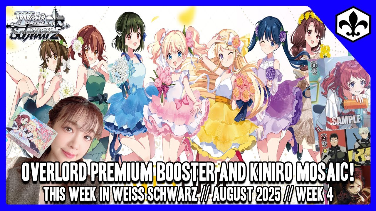 Overlord Premium Info + Kiniro Mosaic! [This Week in Weiss Schwarz